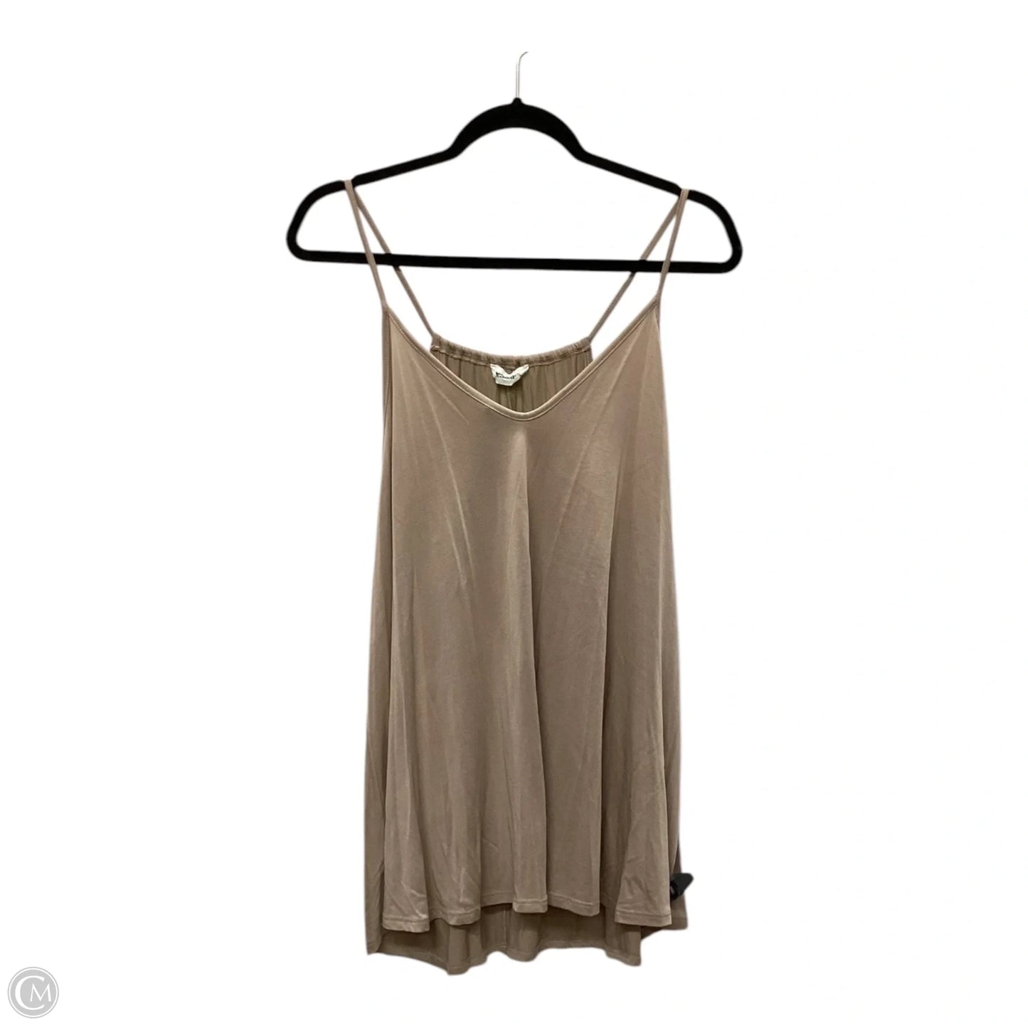 Top Sleeveless By Eesome In Brown, Size: L