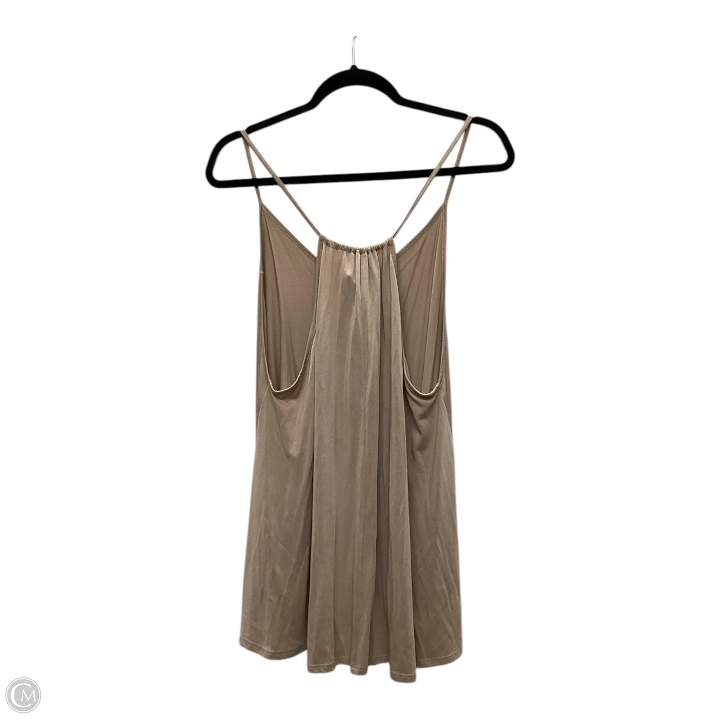 Top Sleeveless By Eesome In Brown, Size: L