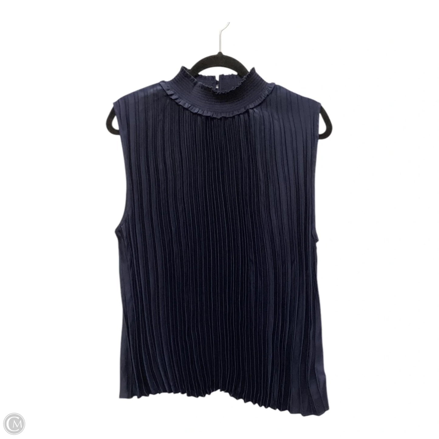 Top Sleeveless By Nanette By Nanette Lepore In Navy, Size: Xl