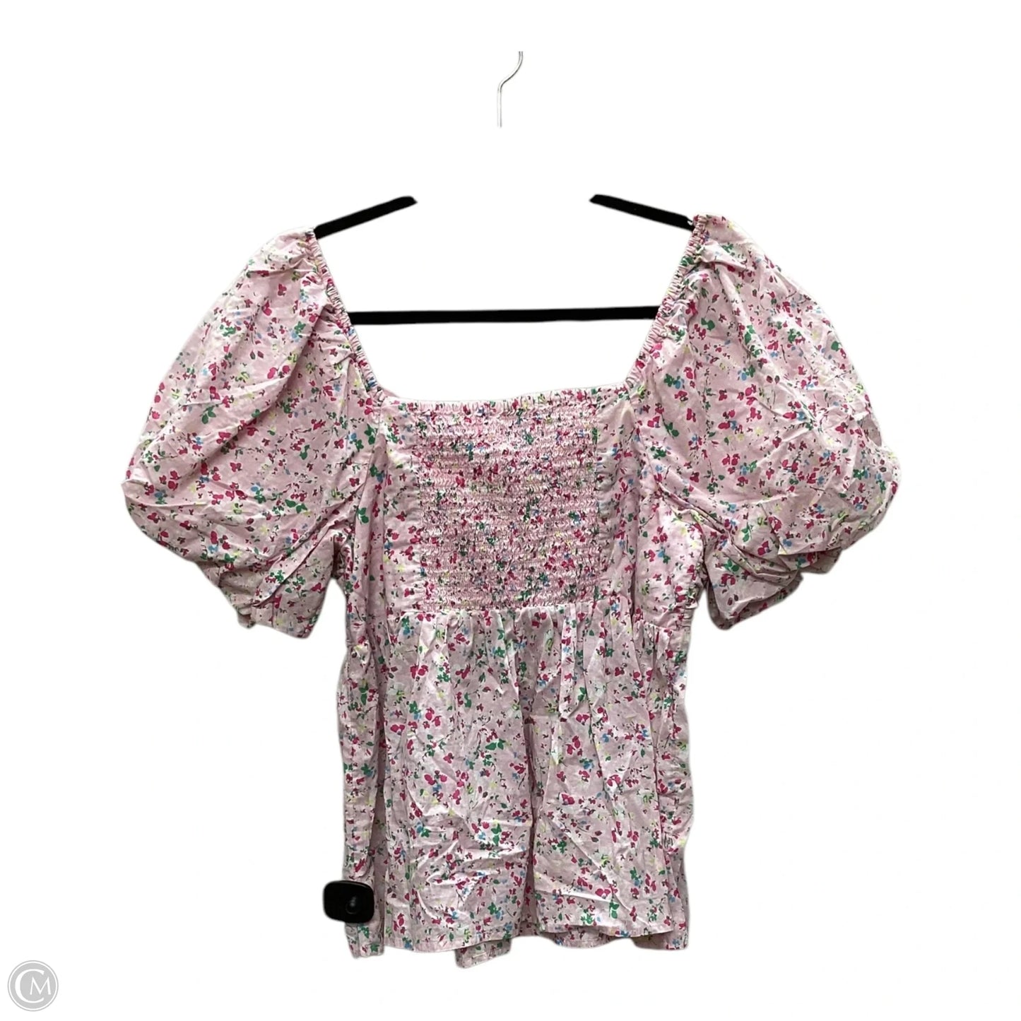 Top Short Sleeve By Crown And Ivy In Pink, Size: L