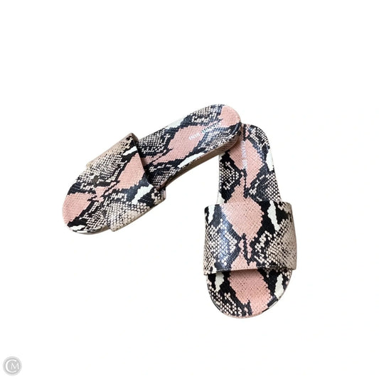 Sandals Flats By Gianni Bini In Pink, Size: 8