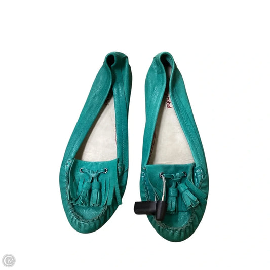 Shoes Flats By Clothes Mentor In Green, Size: 8.5