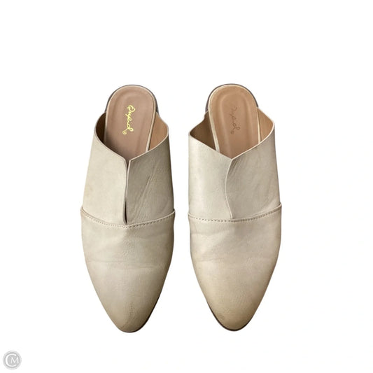 Shoes Flats By Qupid In Tan, Size: 9