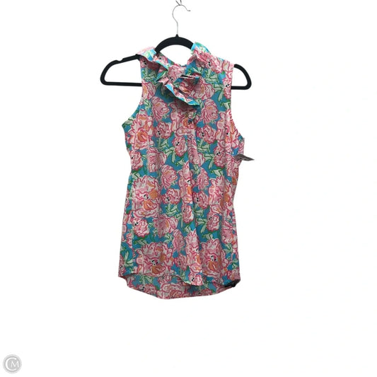 Top Sleeveless By Mudpie In Multi-colored, Size: S