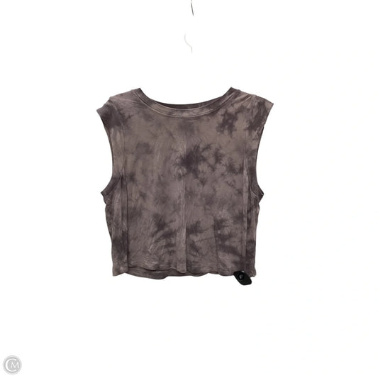 Athletic Tank Top By Joy Lab In Tie Dye Print, Size: M