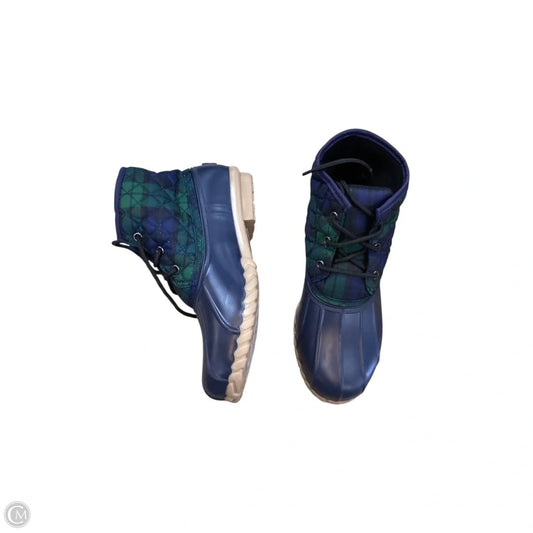 Boots Rain By St Johns Bay In Navy, Size: 8