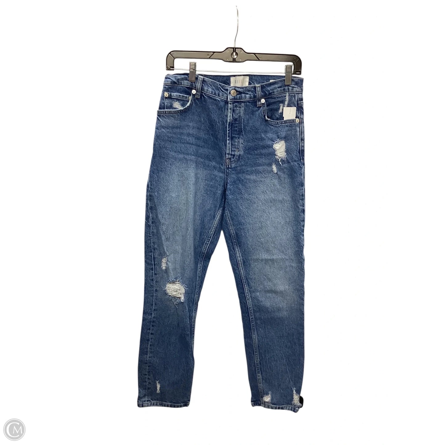 Jeans Straight By Rails In Blue Denim, Size: 6