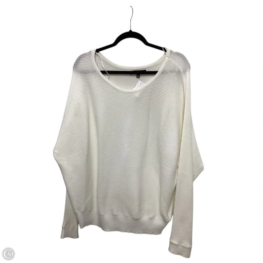 Top Long Sleeve By Love Tree In White, Size: Xl