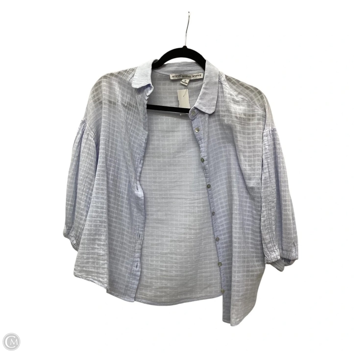 Top Long Sleeve By Hyfve In Purple, Size: S