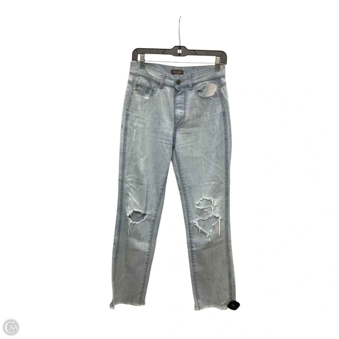 Jeans Straight By Dl1961 In Blue Denim, Size: 2