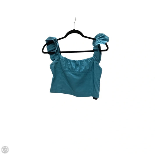 Top Sleeveless By Free People In Green, Size: S