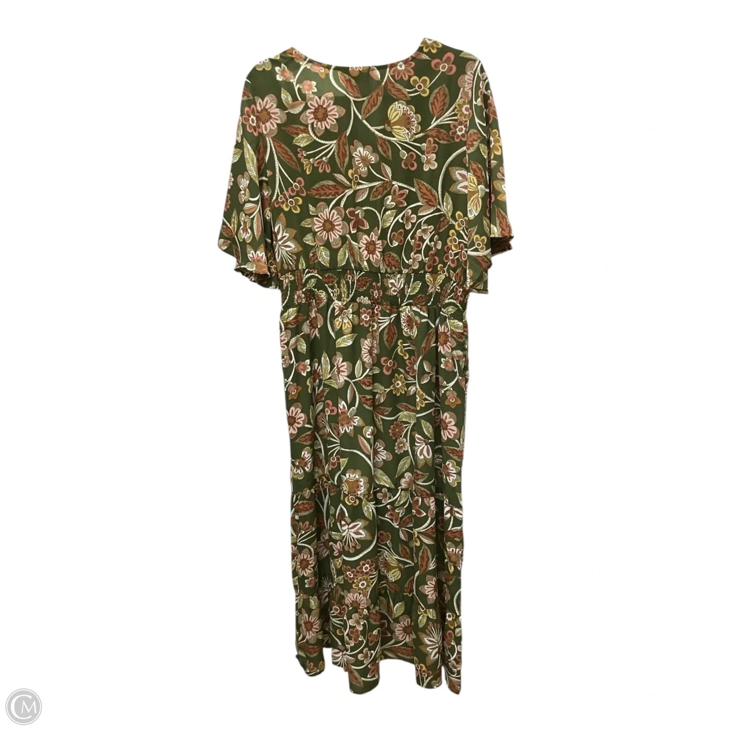 Dress Casual Maxi By Belle By Kim Gravel In Green, Size: L