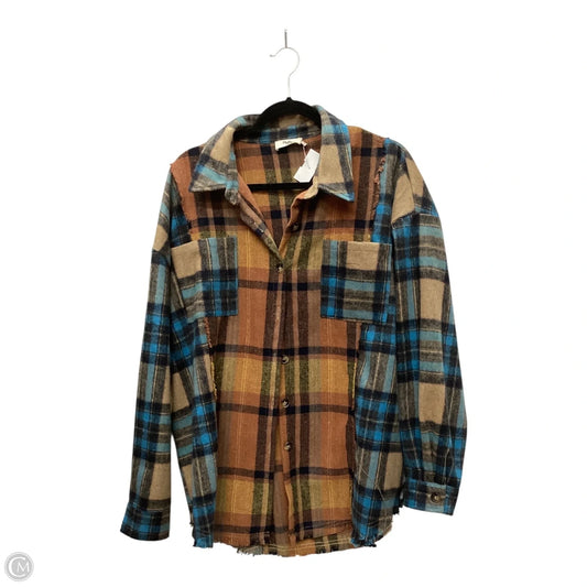 Top Long Sleeve By Clothes Mentor In Multi-colored, Size: L