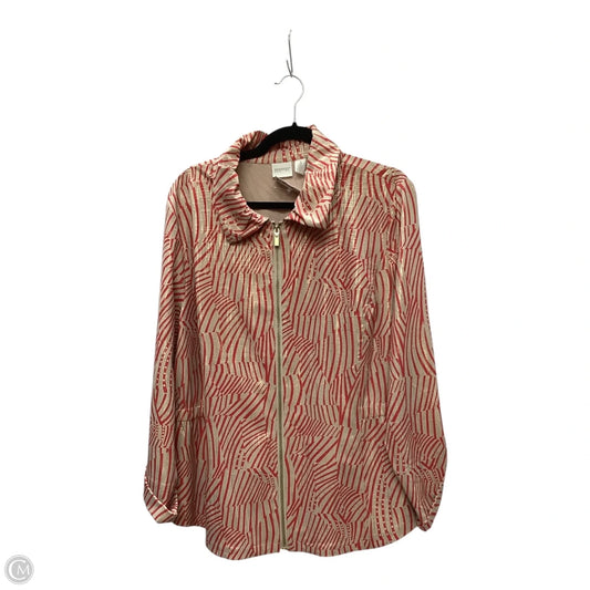 Jacket Other By Zenergy By Chicos In Red, Size: Xl