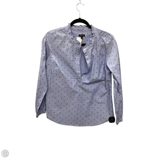 Top Long Sleeve By Talbots In Blue, Size: Sp