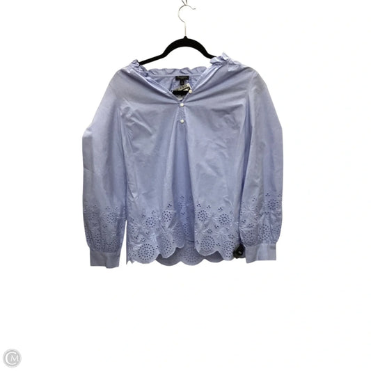 Top Long Sleeve By Talbots In Blue, Size: Sp