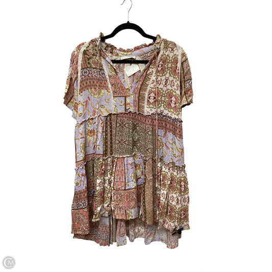 Dress Casual Short By Karlie In Multi-colored, Size: M