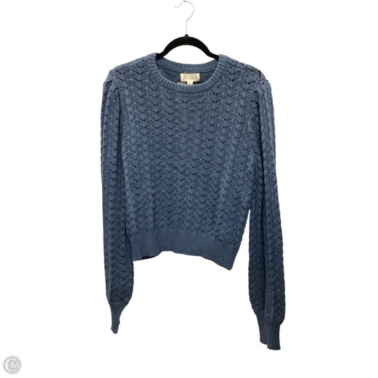 Sweater By Marled In Blue, Size: L