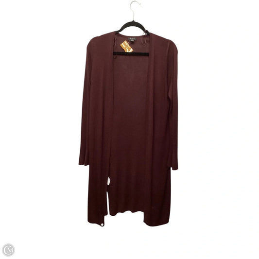 Cardigan By Ann Taylor In Red, Size: Lp