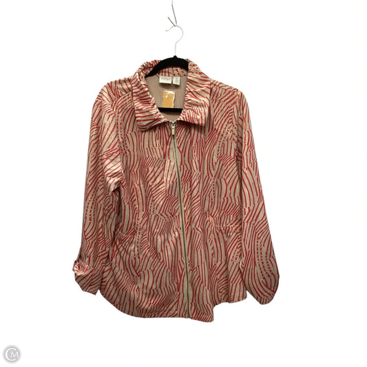 Jacket Other By Zenergy By Chicos In Red, Size: Xl