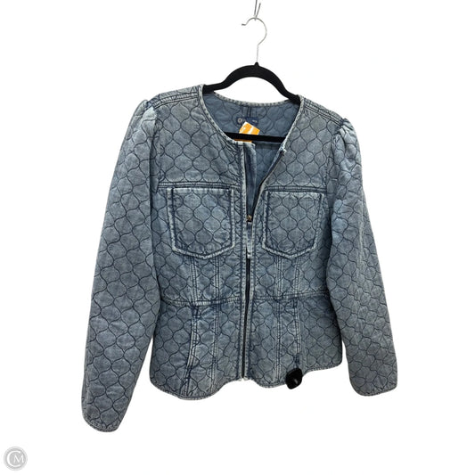 Jacket Denim By Democracy In Blue Denim, Size: L