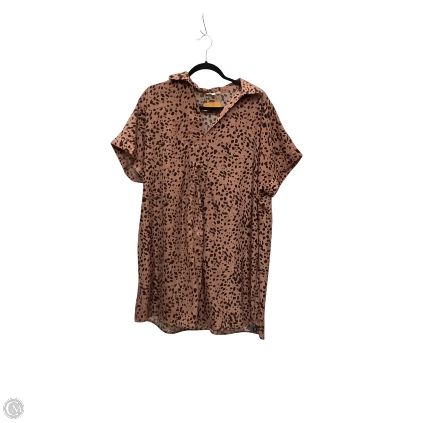 Dress Casual Midi By Easel In Pink, Size: L