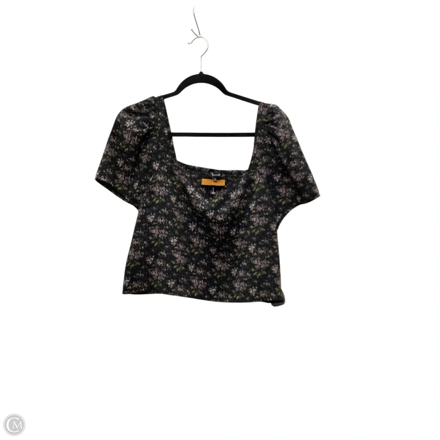 Top Short Sleeve By Madewell In Multi-colored, Size: Xl
