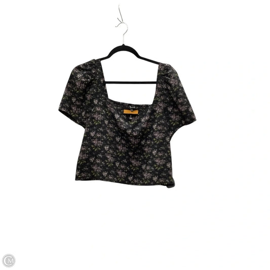 Top Short Sleeve By Madewell In Multi-colored, Size: Xl
