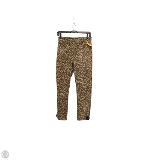 Jeans Straight By Lucky Brand In Animal Print, Size: 4