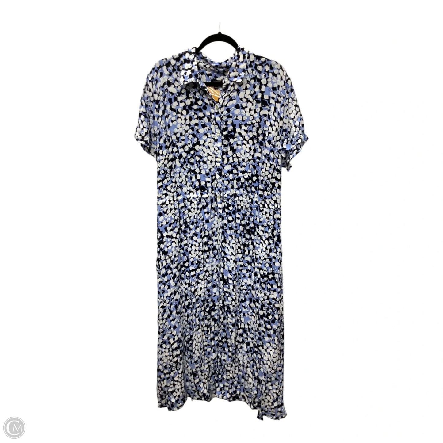 Dress Casual Maxi By Talbots In Blue, Size: 18