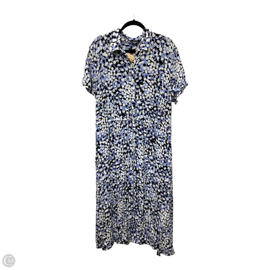 Dress Casual Maxi By Talbots In Blue, Size: 18