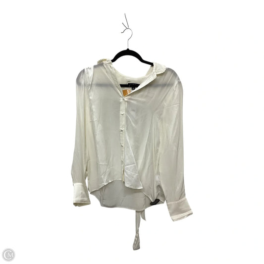Top Long Sleeve By J. Crew In Cream, Size: S