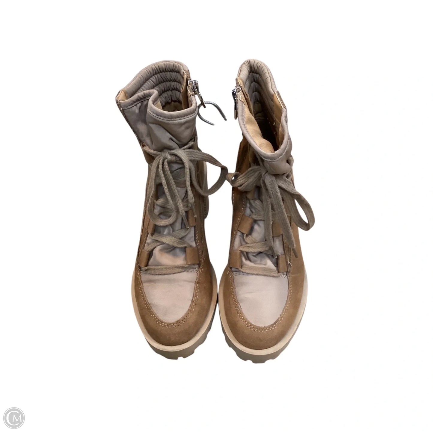 Boots Ankle Heels By Dolce Vita In Brown, Size: 6