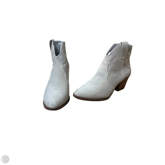 Boots Ankle Heels By Sugar In Blue, Size: 11