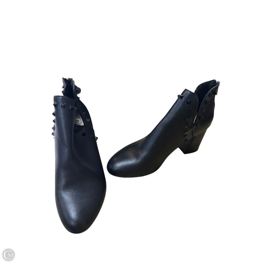 Boots Ankle Heels By Cato In Black, Size: 11