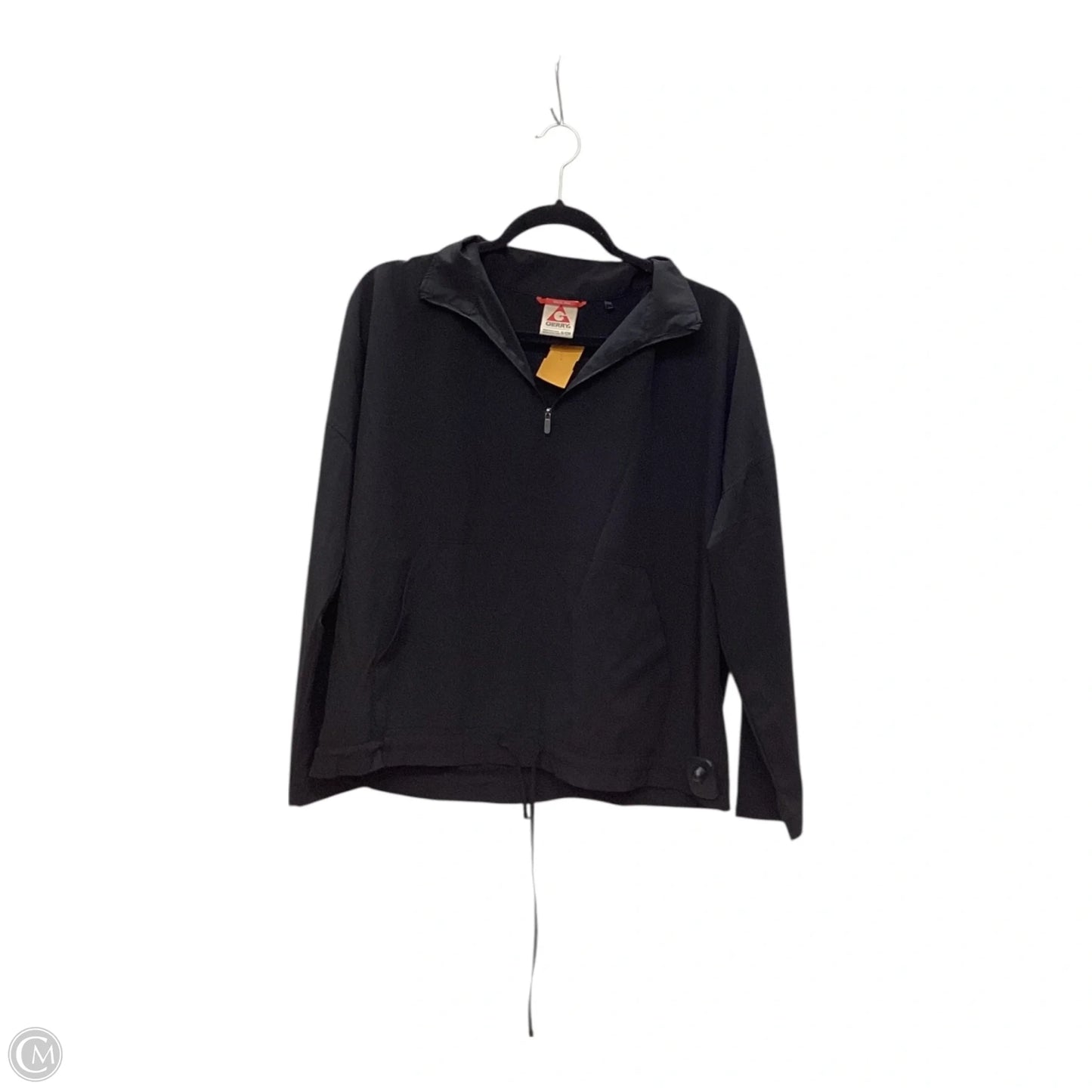 Athletic Top Long Sleeve Collar By Gerry In Black, Size: S