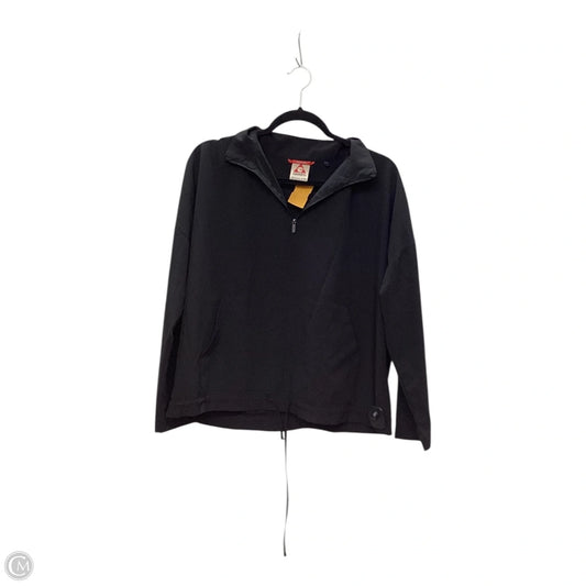 Athletic Top Long Sleeve Collar By Gerry In Black, Size: S