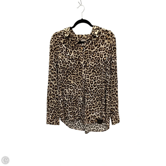 Top Long Sleeve By Chicos In Animal Print, Size: 2