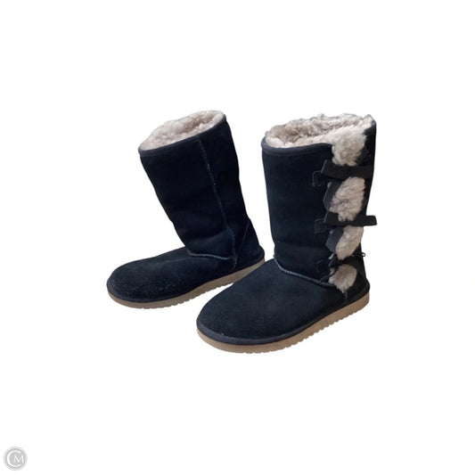Boots Mid-calf Flats By Koolaburra By Ugg In Black, Size: 8