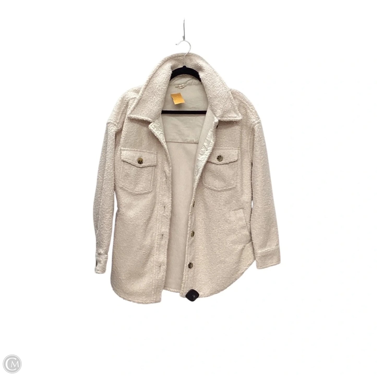 Jacket Faux Fur & Sherpa By Ana In Pink, Size: S