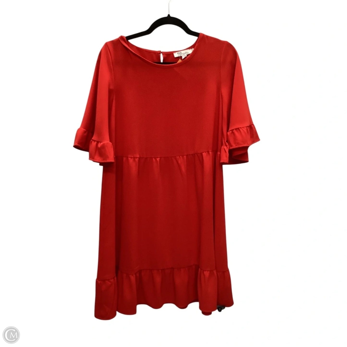 Dress Casual Short By Aryeh In Red, Size: Xs