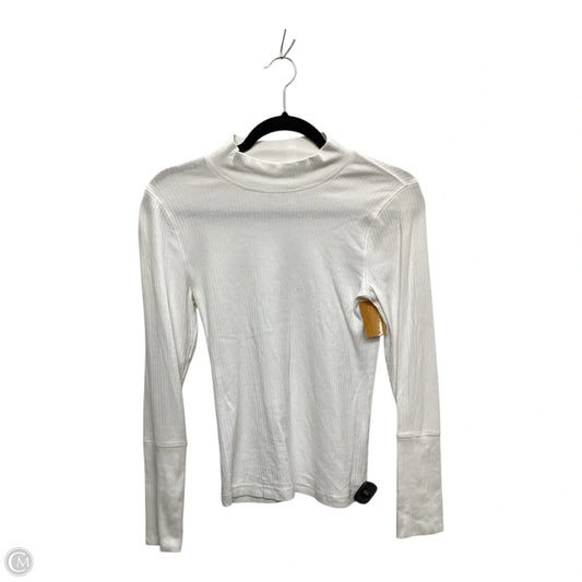 Top Long Sleeve Basic By Free People In White, Size: M