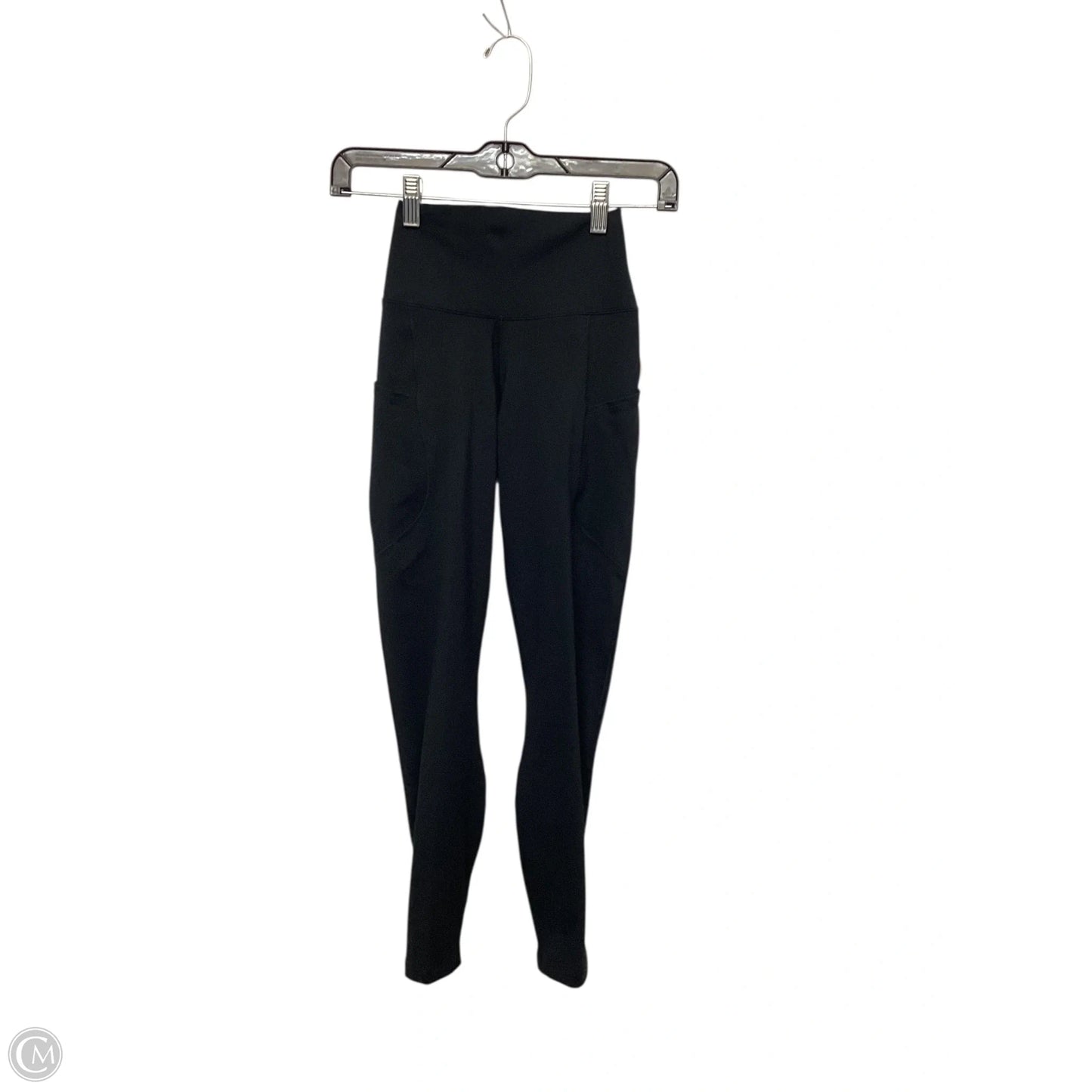 Athletic Leggings By Nike Apparel In Black, Size: Xs