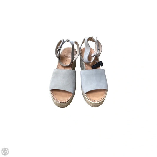 Sandals Heels Wedge By Dolce Vita In Blue, Size: 7.5