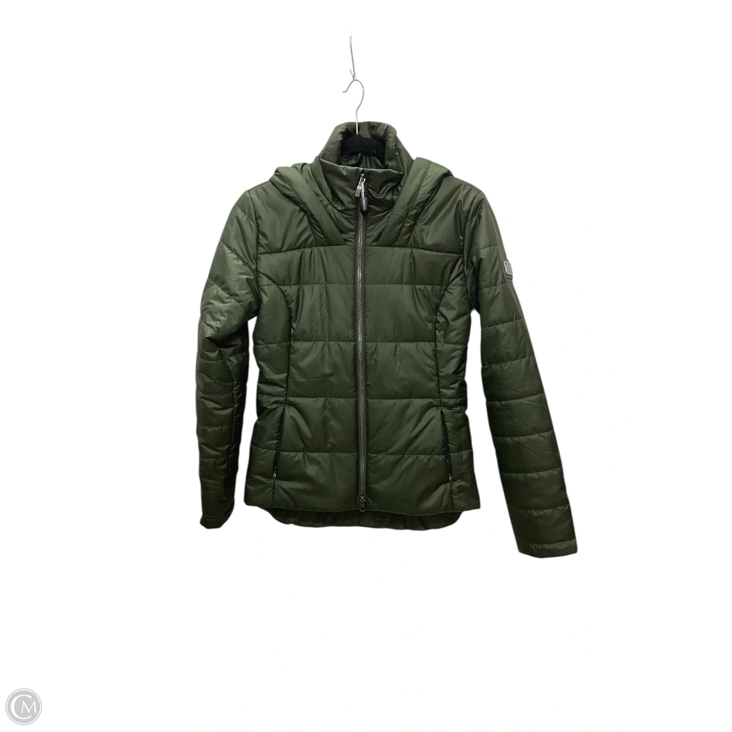 Jacket Puffer & Quilted By Ariat In Green, Size: Xs