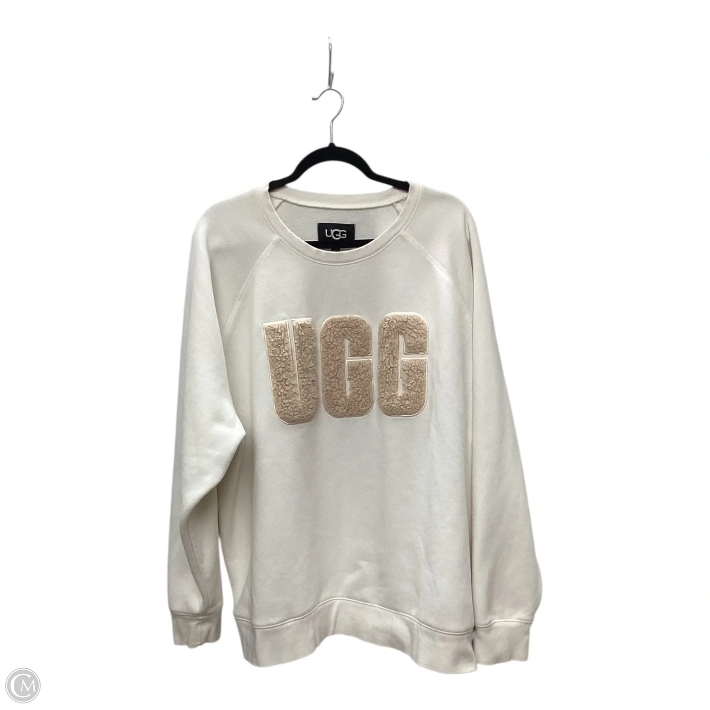 Sweatshirt Designer By Ugg In Cream, Size: 3x