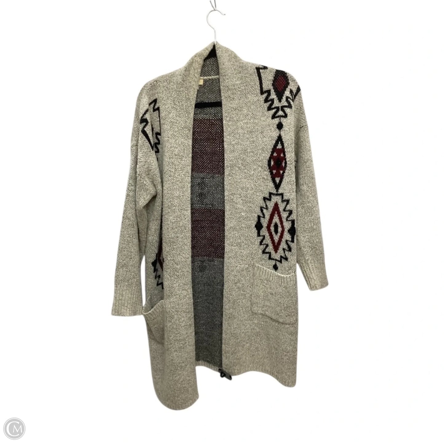 Cardigan By Debut In Tan, Size: M