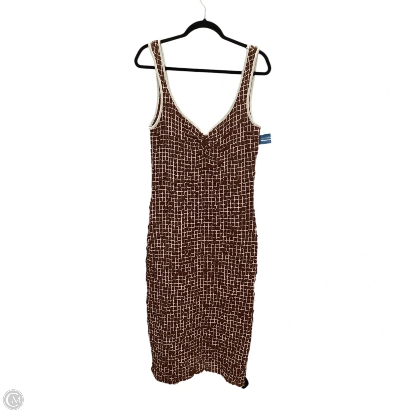 Dress Casual Maxi By Free People In Brown, Size: L
