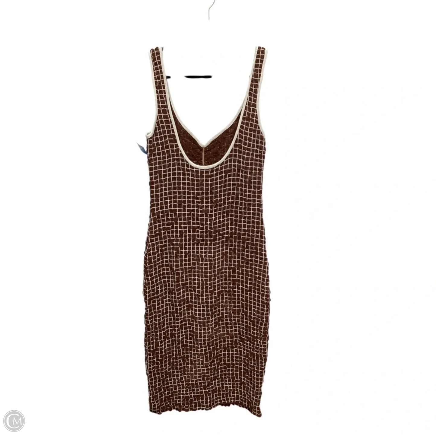 Dress Casual Maxi By Free People In Brown, Size: L