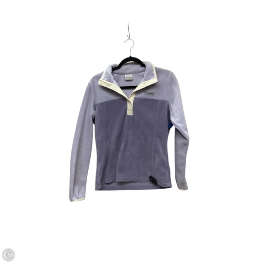 Sweatshirt Collar By Columbia In Purple, Size: Sp